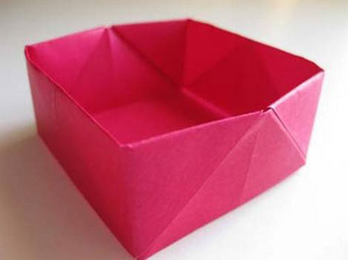 用紙折垃圾桶手工怎么折，學(xué)手工制作折紙垃圾桶