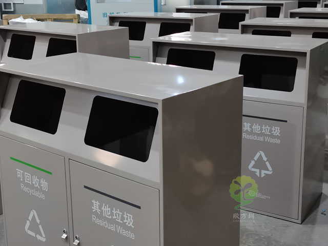 提升公共空間品質，深圳金屬垃圾桶助你一臂之力