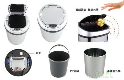 電子感應(yīng)垃圾桶價格貴嗎？智能感應(yīng)垃圾桶好用嗎