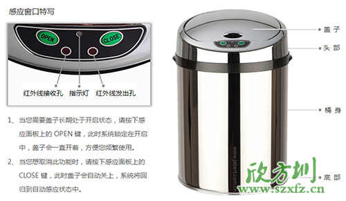 電子感應(yīng)垃圾桶價格貴嗎？智能感應(yīng)垃圾桶好用嗎